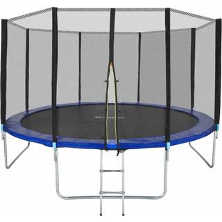Trampolin med sikkerhedsnet - 396 cm