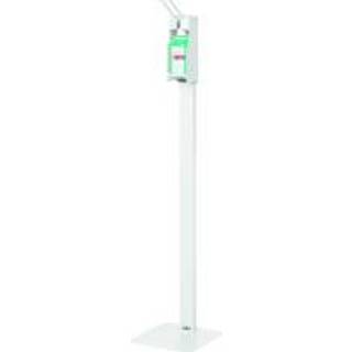 Durable Håndsprit  fritstående dispenser gulvstander hvid