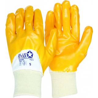 ICM BlueStar Gul nitril halvdyp handske - 8 (6012560)