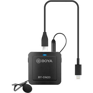 BOYA Mikrofon BY-DM20 Lavalier Dual 2-Kanal USB-C/Lightning 2m.