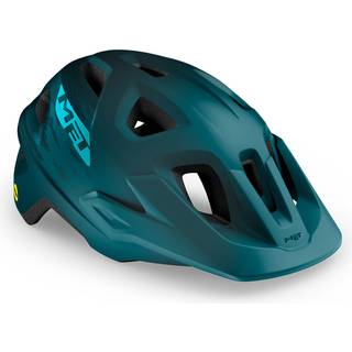 MET Cykelhjelm Echo MIPS Petrol Blue/Matt - Small/Medium (52-57 cm)