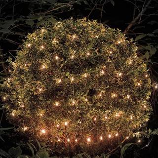 Veli udendørs led lysnet - rav guld lys-300 cm x 400 cm