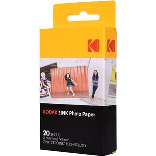 Kodak Papir Zink 20 Pak 2x3"