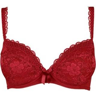 Pour Moi Pour Moi Red Padded Rebel Plunge Bra