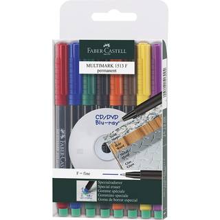 Faber-Castell Multimark Marker | F | 4 farver