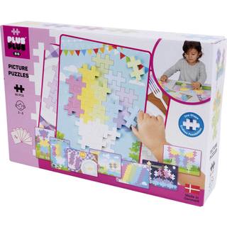 Plus Plus BIG Picture Puzzles - billede puslespil pastel - 60 brikker