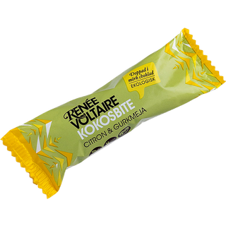 Kokosbite citron & gurkemeje Ø - 4 stk.
