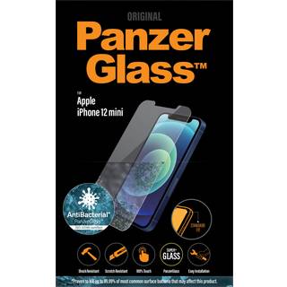 iPhone 12 Mini PanzerGlass AntiBacterial Standard Fit Skærmbeskyttelse - Gennemsigtig