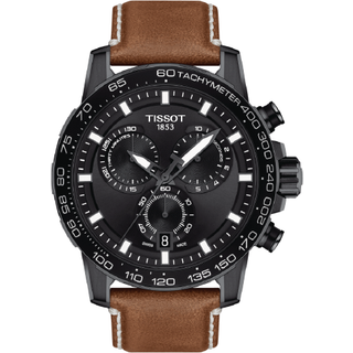 Tissot T125.617.36.051.01 Sort/Læder Ø45.5 mm