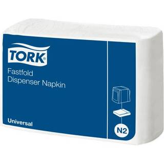 Tork Fastfold Dispenserserviet N2 Hvid