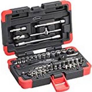 Vigor Topnøglesæt Metrisk 1/4 (6,3 mm) 46 dele V2414