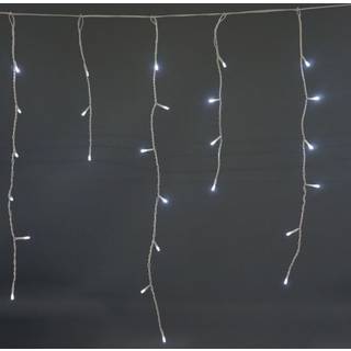 Julelyskæde - Istap - Hvid LED - 200 lys - Veli-Line