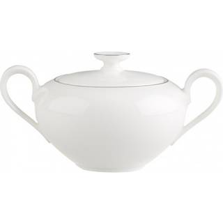 Villeroy & Boch Anmut Platinum No.1 Sukker-/syltetøjss 6 p. 0,35l - Serveringsskåle Benporcelæn Hvid - 1046360960