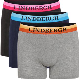 Neon Waistband Bamboo 3-pak Boxershorts, Mixed, M
