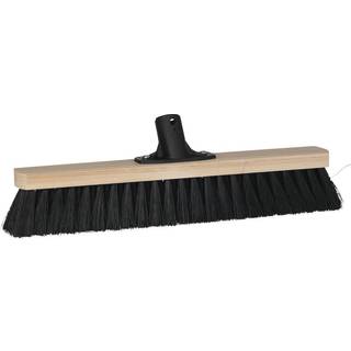 Vikan Fejekost med gevind 420mm Medium Træ, Sorte børster (3172-S)