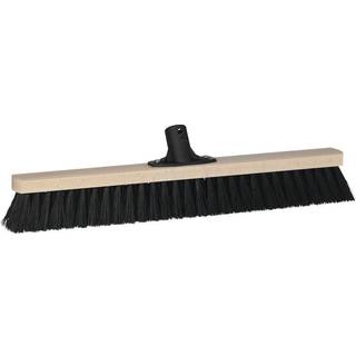 Vikan Fejekost med gevind 520 mm Medium Træ Sorte børster (3182-S)