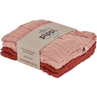 Pippi Stofble 4-pak, Misty Rose