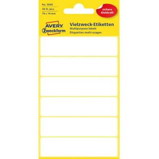 Avery manuel etiket 76x19mm (36)