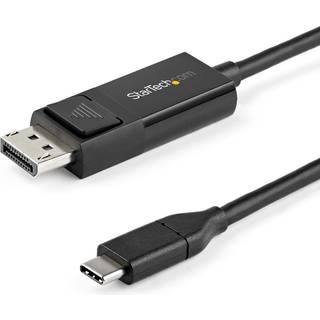 StarTech.com 3.3 ft. (1 m) USB-C to DisplayPort 1.2 Cable - Bi-Directional - USB / DisplayPort cable - 1 m