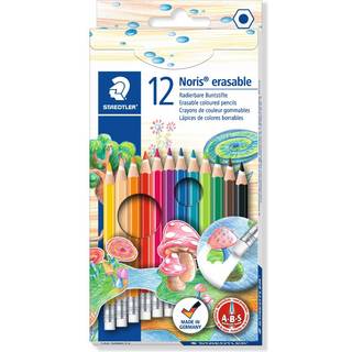 Staedtler Noris Farveblyant m.visk 12 ass.