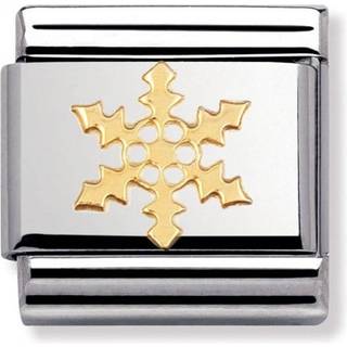 Nomination Snowflake Charm - Gold