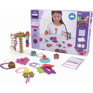 Plus Plus Glitter/Pastel - Juvel-byggesæt - 500 dele - Fra 5 år.