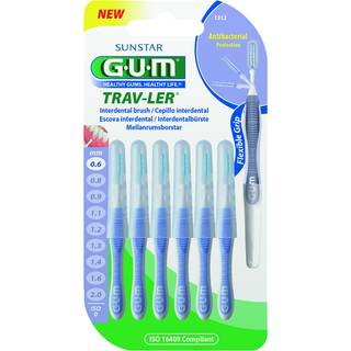 GUM Trav-ler mellemrumsbørster 0,6 mm