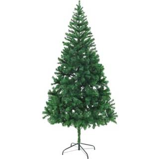 Kunstigt Juletræ Med Fod 150 Cm 380 Grene - Grøn / 210 x 110 cm