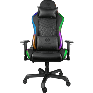 Deltaco Gamingstol med RGB Gaming stol med RGB belysning