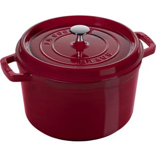 STAUB Staub rund gryde høj model 4,8 L White Truffle