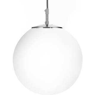 Atom pendellampe, opalhvid, glas, Ø 30 cm, E27