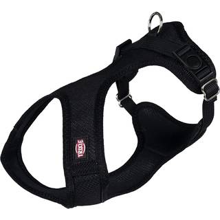 Trixie Comfort Soft touring harness XXS-XS: 28-40 cm/15 mm black