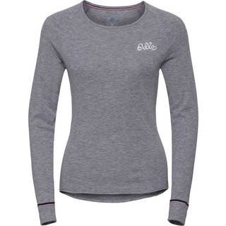 Odlo originals Women's Syntetisk Baselayer Top Crew - Grå-X Large