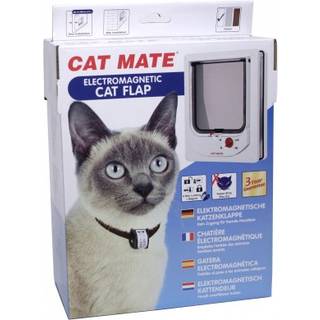Petmate Electromagnetic Cat Flap - White