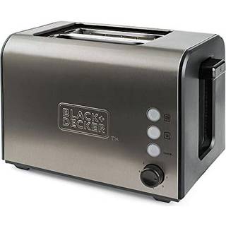 Black & Decker 2-Skiver Brødrister, grå