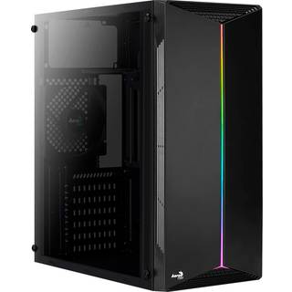 AeroCool Split - mid tower - ATX - Kabinet - Tower - Sort