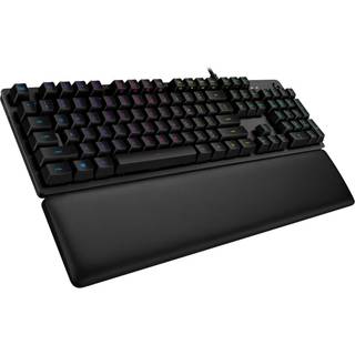 Logitech G513 Carbon RGB GX Brown - ND - Gaming Tastatur - Nordisk - Sort