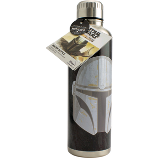 Play Mandalorian vandflaske i metal 500ml - På lager i butik