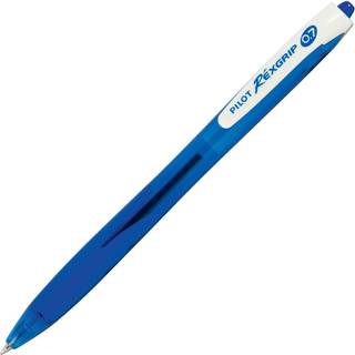 Pilot Kuglepen m/klik RexGrip BeGreen 0,7 blå