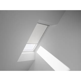 Velux mørklægningsgardin DKL PK10 1025 94x160cm hvid manuel