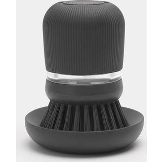 brabantia - soap dispensing dish brush - polyester - dark grey