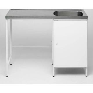 Contura CAB 12 Vaskebord hvid, med plads til vaskemaskine Venstre