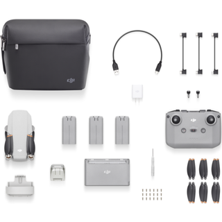 DJI Mini 2 Combo drone + Online kursus bog + Sandisk 64GB microSD kort BRUGT VARE