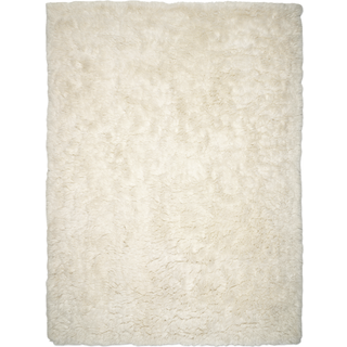 Classic Collection Cloudy Tæppe 250x350 Cm - Ensfarvede tæpper Uld Natural White - CY164NA