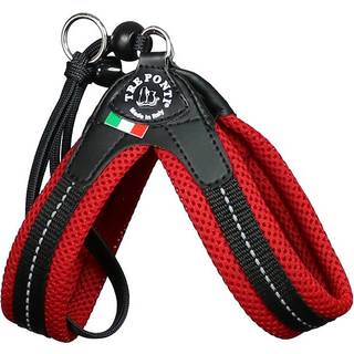 Tre Ponti Justerbar Sele Med Spænde - Mesh / Lyserød / 2½. Fra 5 - 6 kg