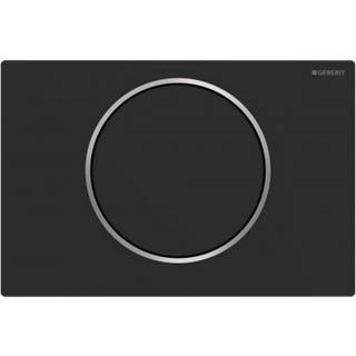 Geberit Betjeningsplade sigma10 rustfrit st sort