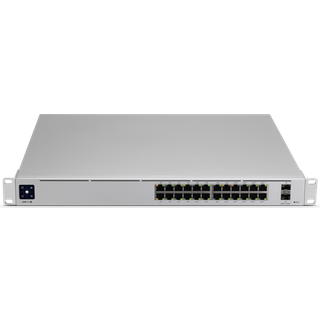 Ubiquiti Networks UniFi USW-PRO-24 netværksswitch Administreret L2/L3 Gigabit Ethernet (10/100/1000) Sølv