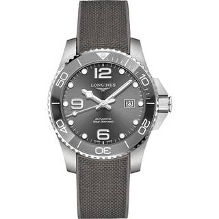 Longines L3.782.4.76.9 Hydroconquest Grå/Gummi Ø43 mm