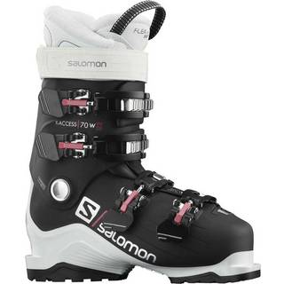 Salomon X Access wide 70 dame skistøvler - White/Black - 23/23,5