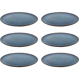 RAW frokosttallerken 23 cm, midnight blue, 6 stk.